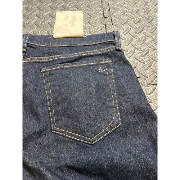 NWT Rag & Bone Fit 3 Classic Men's Jeans Button Fly Heritage Dark Wash Size 34 - Picture 7 of 11